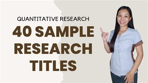 quantitative sample title|quantitative research titles examples 2021.